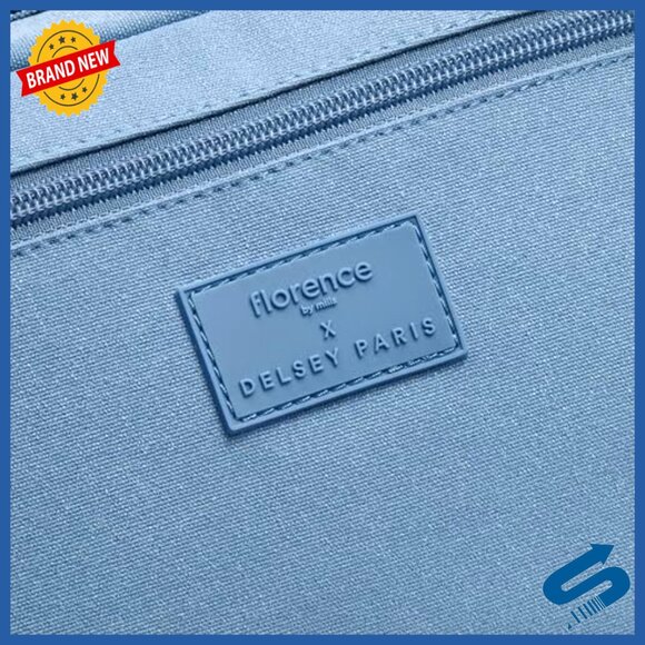 Crossbody Bag Compact Functional Adjustable Strap Interior Pockets Recycled - Picture 5 of 7